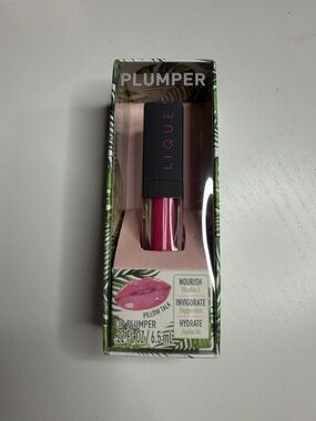 Lique Lip Plumper Pillow Talk Shimmer Gloss Peppermint Vitamin E .22 fl oz NEW